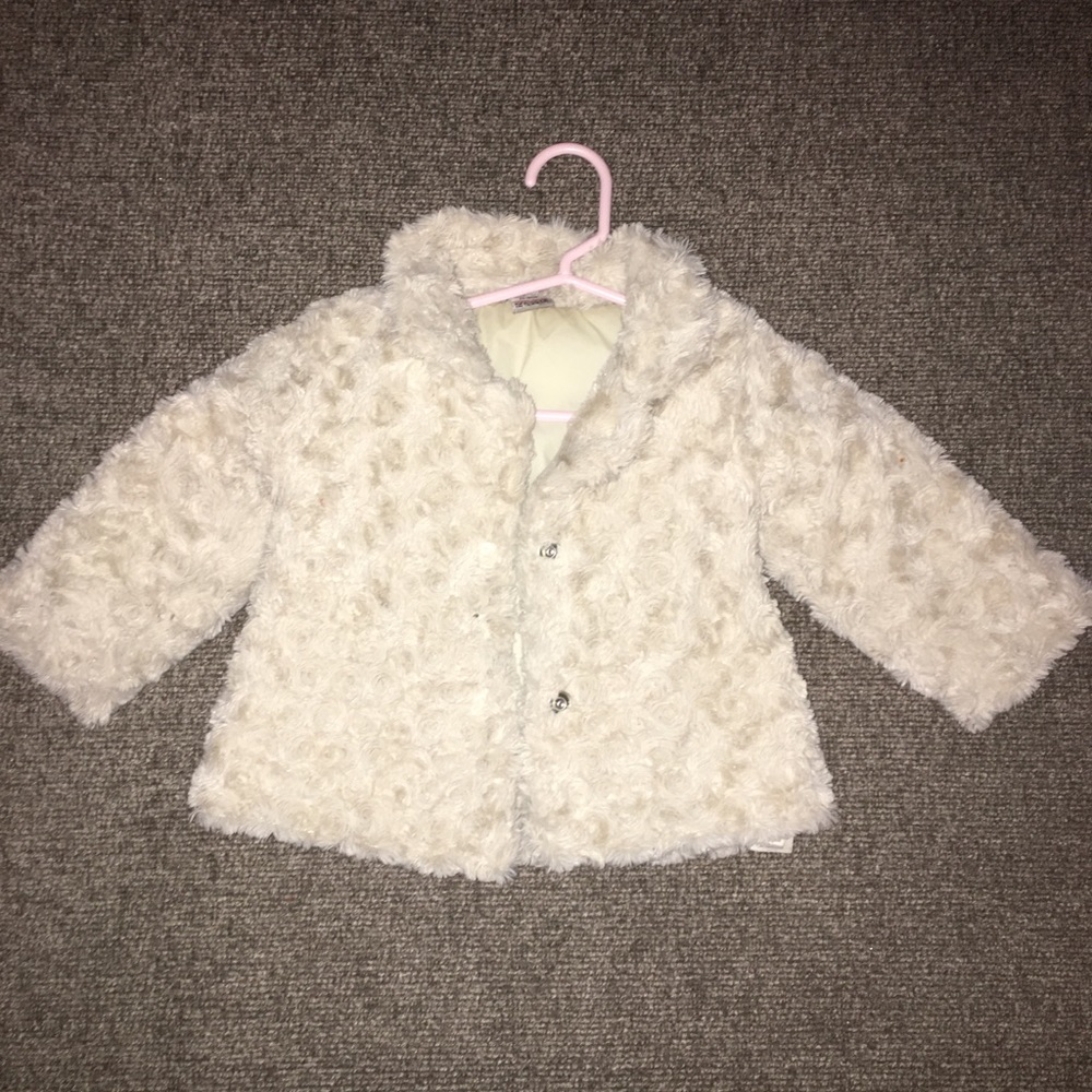 Baby Girl Winter Fur Coat
